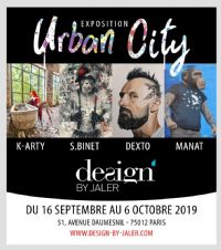 Exposition URBAN city du 16 septembre au  6 octobre 2019- Galerie Art Paris. Du 16 septembre au 6 octobre 2019 à Paris12. Paris. 